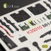 KELIK K35010 MH-60L BLACK HAWK INTERIOR 3D DECALS FOR KITTY HAWK KIT 1/35